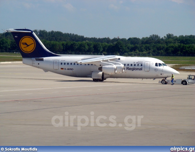 D-AVRO, British Aerospace Avro RJ85, Lufthansa CityLine