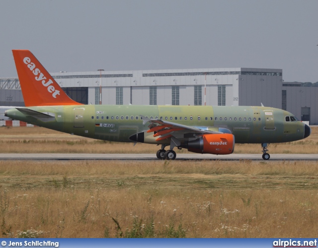 D-AVYS, Airbus A319-100, easyJet