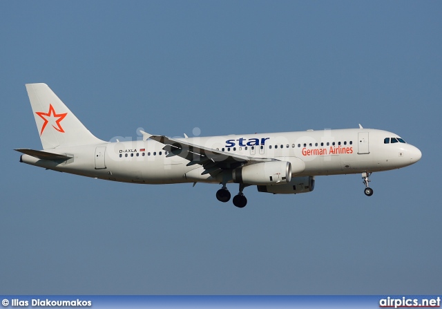 D-AXLA, Airbus A320-200, Star German Airlines