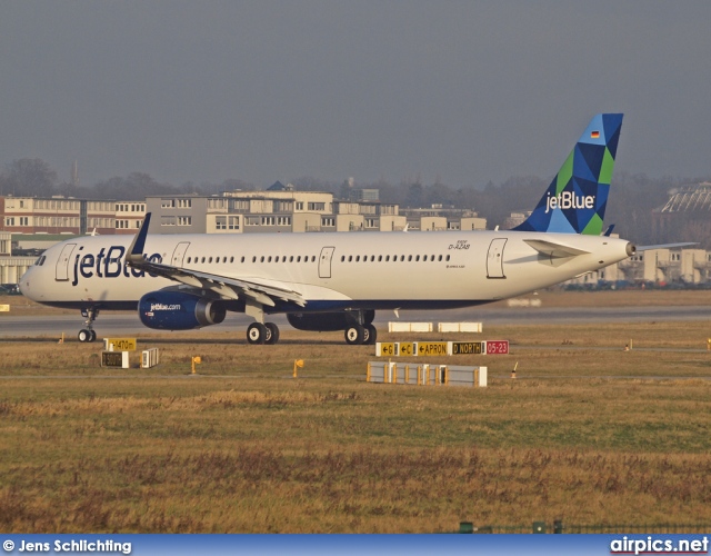 D-AZAB, Airbus A321-200, JetBlue Airways