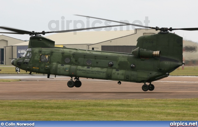 D106, Boeing CH-47D Chinook, Royal Netherlands Air Force