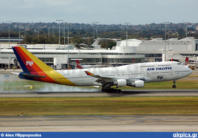 DQ-FJK, Boeing 747-400, Air Pacific