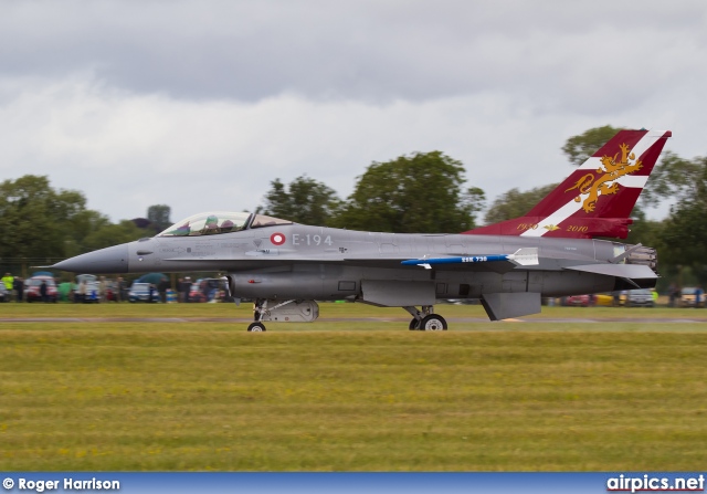 E-194, Lockheed F-16AM Fighting Falcon, Royal Danish Air Force