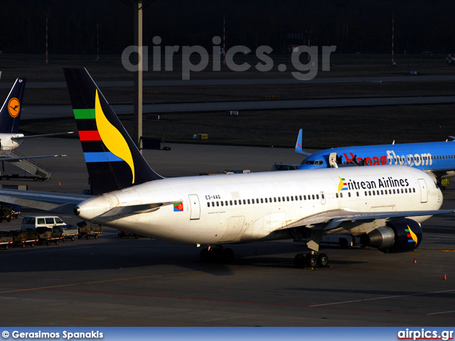 E3-AAQ, Boeing 767-200ER, Eritrean Airlines