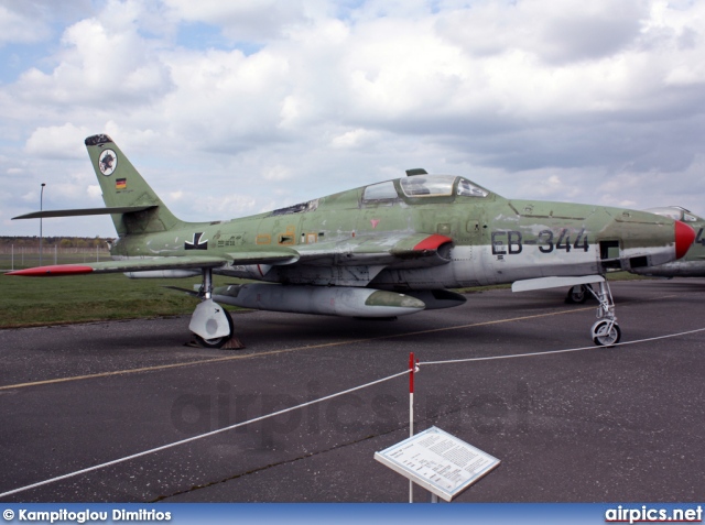 EB-344, Republic RF-84F Thunderflash, German Air Force - Luftwaffe