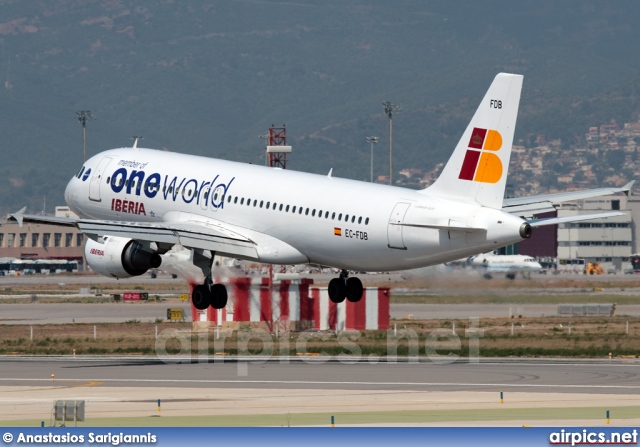 EC-FDB, Airbus A320-200, Iberia