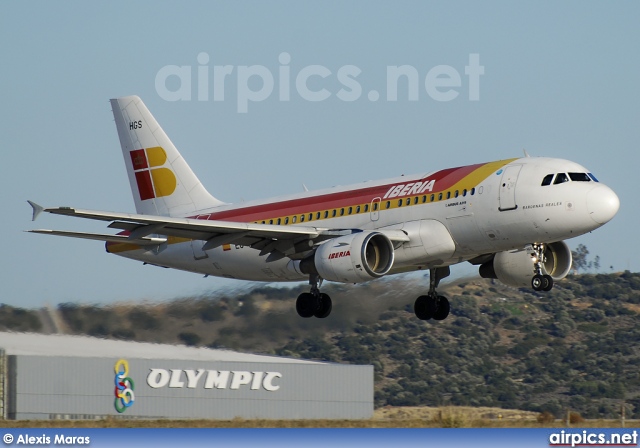 EC-HGS, Airbus A319-100, Iberia