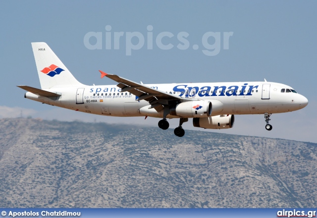 EC-HXA, Airbus A320-200, Spanair