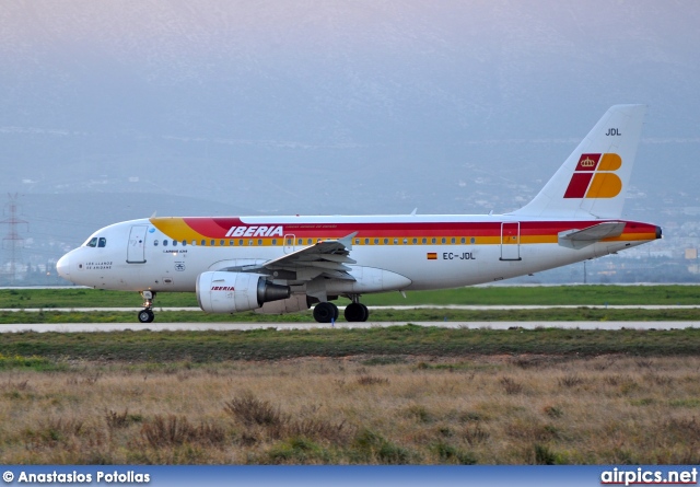 EC-JDL, Airbus A319-100, Iberia