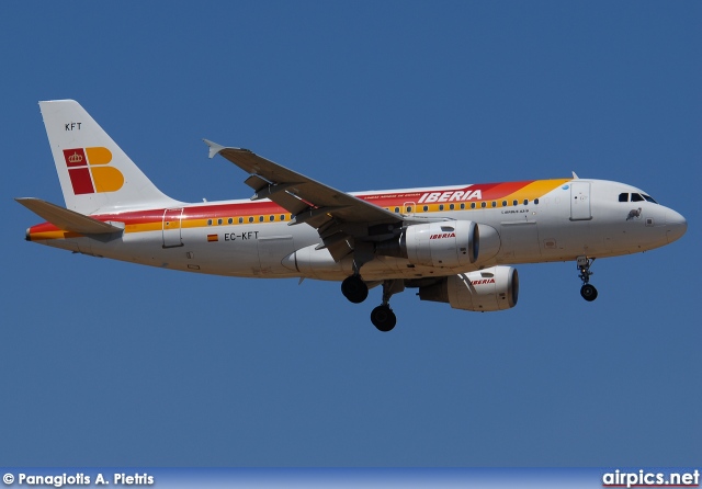 EC-KFT, Airbus A319-100, Iberia