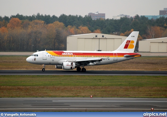 EC-KHM, Airbus A319-100, Iberia