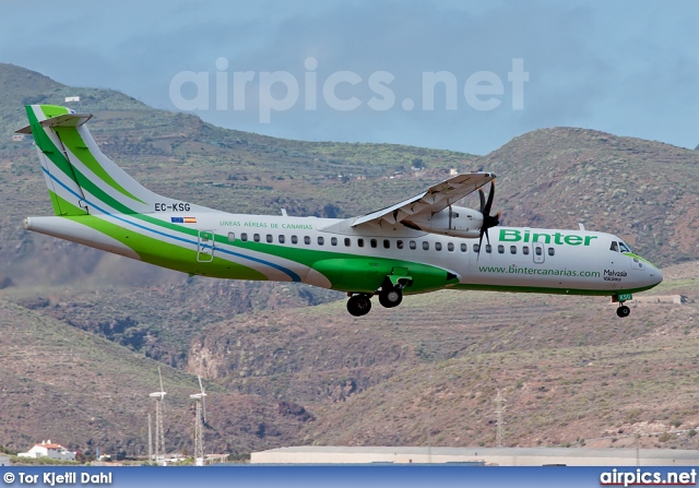 EC-KSG, ATR 72-500, Binter Canarias