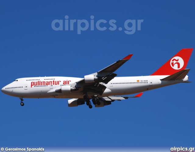 EC-KSM, Boeing 747-400, Pullmantur Air