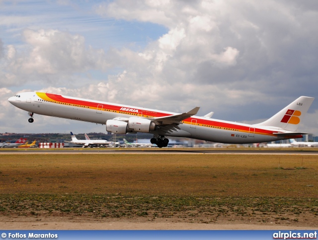 EC-LEU, Airbus A340-600, Iberia