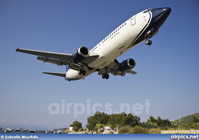 EI-CUA, Boeing 737-400, Blue Panorama