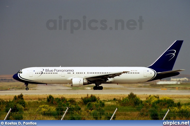 EI-CXO, Boeing 767-300ER, Blue Panorama