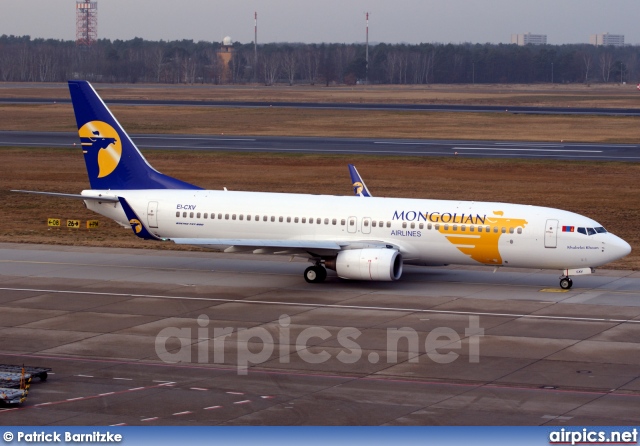 EI-CXV, Boeing 737-800, MIAT Mongolian Airlines