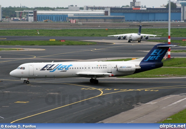 EI-DFB, Fokker F100, EUjet