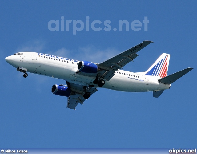 EI-DNM, Boeing 737-400, Transaero