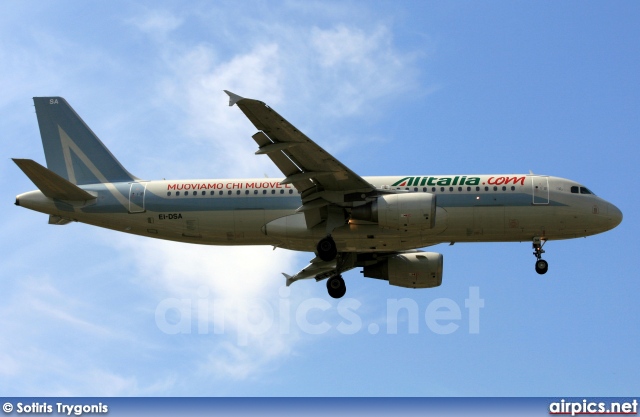 EI-DSA, Airbus A320-200, Alitalia