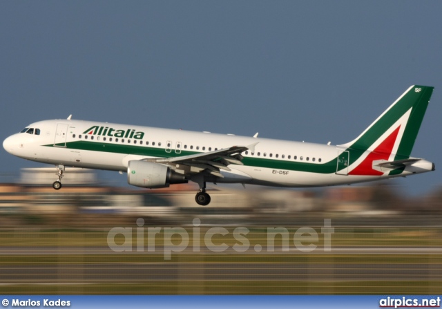 EI-DSF, Airbus A320-200, Alitalia