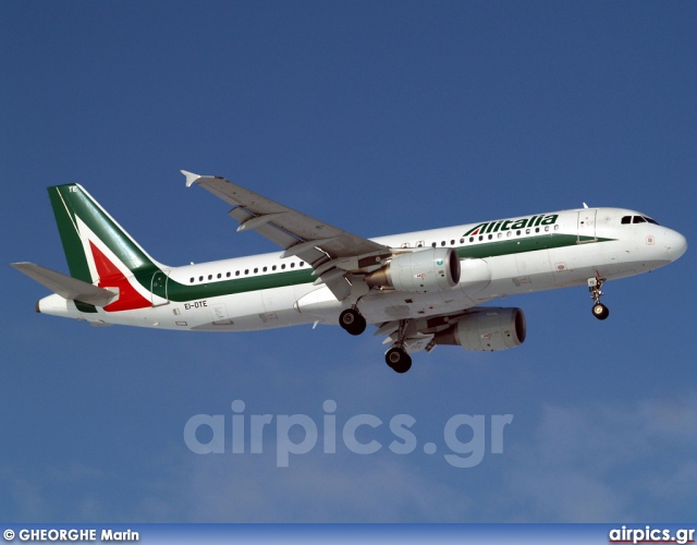 EI-DTE, Airbus A320-200, Alitalia