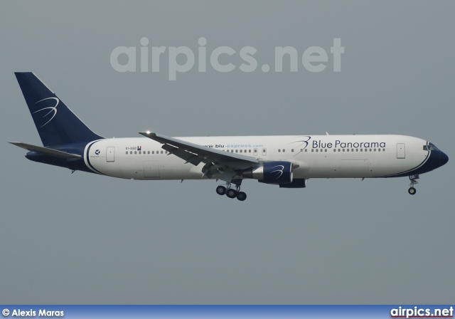 EI-EED, Boeing 767-300ER, Blue Panorama