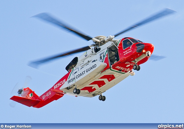 EI-ICG, Sikorsky S-92A Helibus, CHC Helicopters Ireland