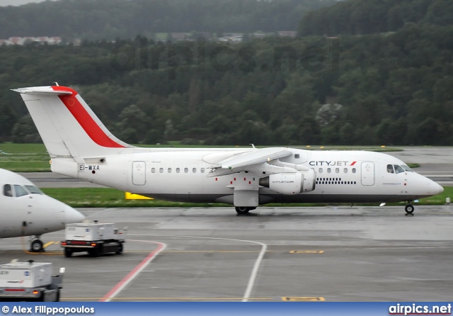 EI-WXA, British Aerospace Avro RJ85, CityJet