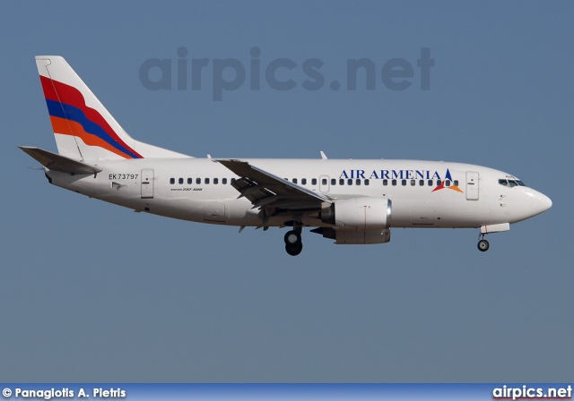 EK73797, Boeing 737-500, Air Armenia