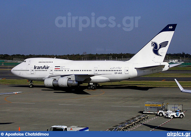 EP-IAD, Boeing 747-SP, Iran Air