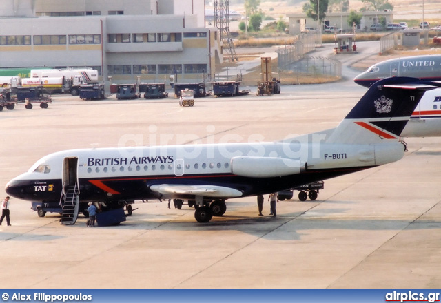 F-BUTI, Fokker F28-1000 Fellowship, British Airways