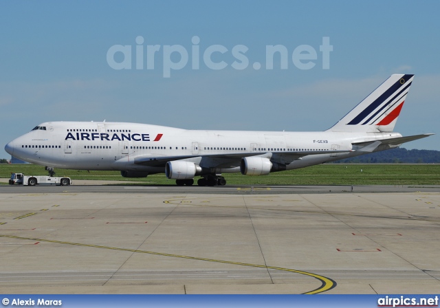 F-GEXB, Boeing 747-400M, Air France