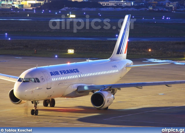 F-GFKB, Airbus A320-100, Air France