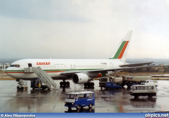 F-GHGD, Boeing 767-200ER, Balkan - Bulgarian Airlines