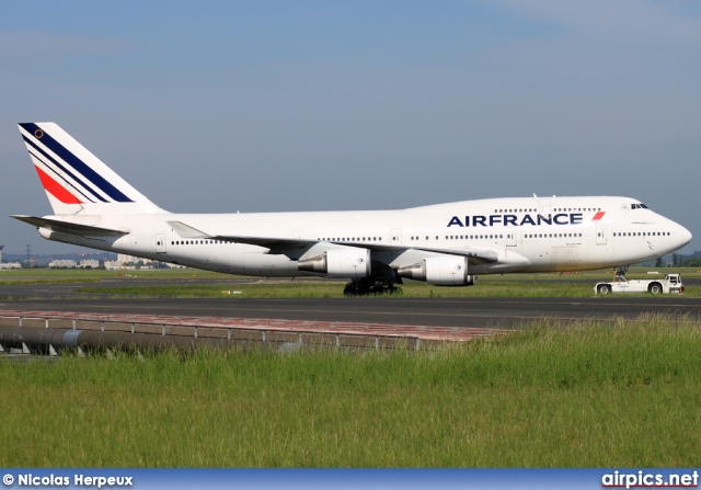 F-GISC, Boeing 747-400M, Air France