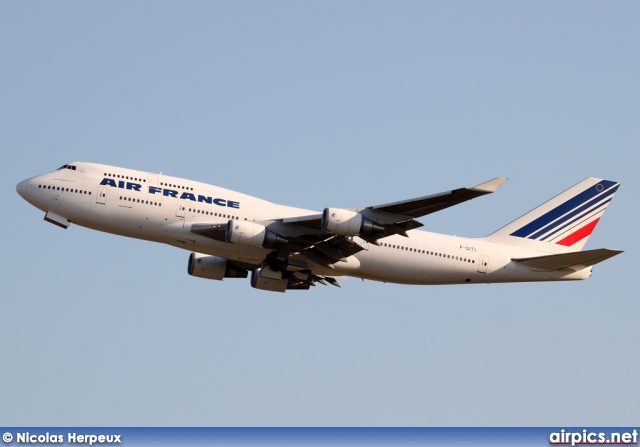 F-GITI, Boeing 747-400, Air France