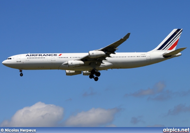 F-GLZC, Airbus A340-300, Air France