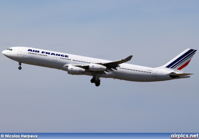 F-GLZR, Airbus A340-300, Air France