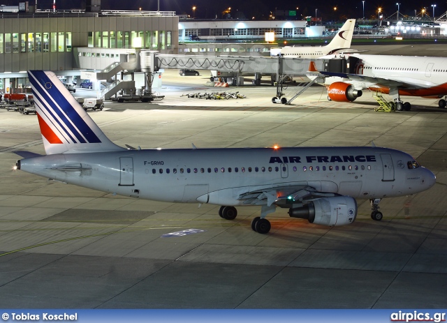 F-GRHO, Airbus A319-100, Air France