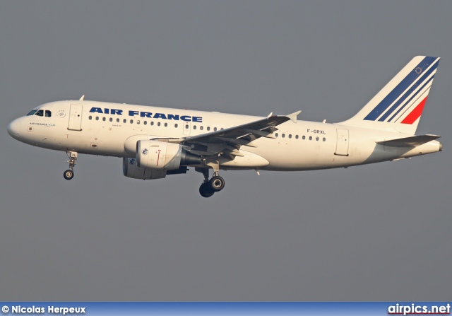 F-GRXL, Airbus A319-100LR, Air France