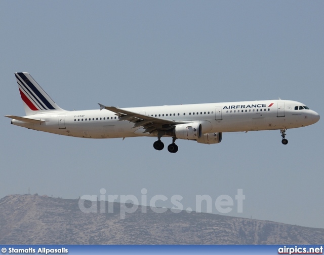 F-GTAY, Airbus A321-200, Air France