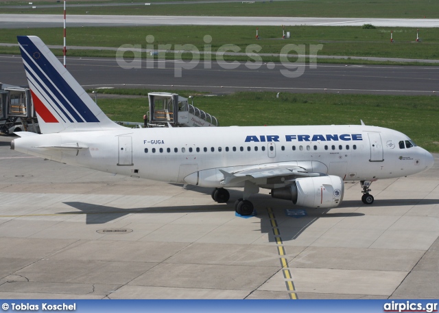 F-GUGA, Airbus A318-100, Air France