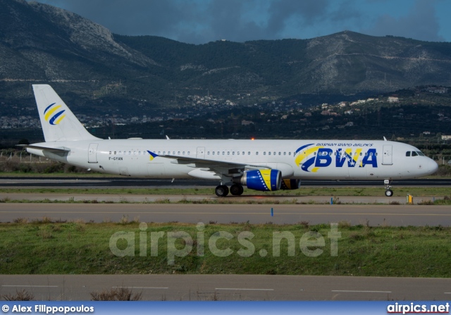 F-GYAN, Airbus A321-100, Bosnian Wand Airlines
