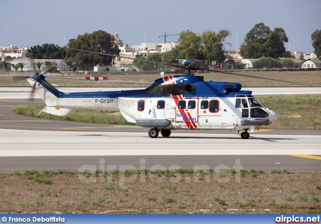 F-GYSH, Aerospatiale (Eurocopter) AS 332-L1 Super Puma, Heli Union