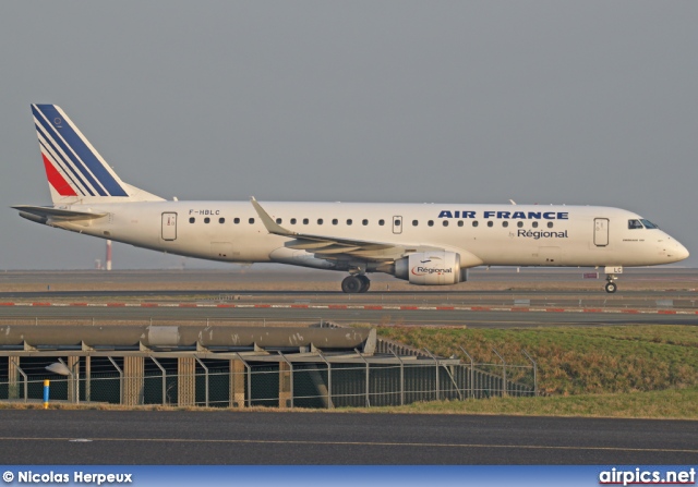 F-HBLC, Embraer ERJ 190-100LR (Embraer 190), Air France