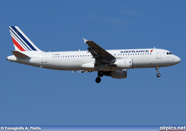 F-HEPD, Airbus A320-200, Air France