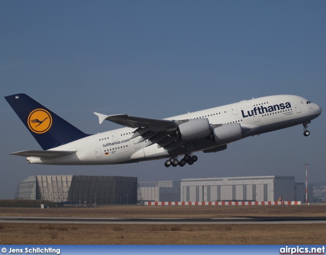 F-WWAV, Airbus A380-800, Lufthansa