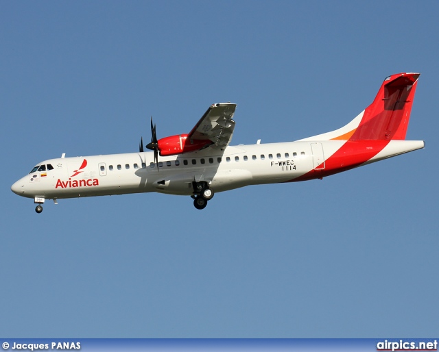 F-WWEC, ATR 72-600, Avianca