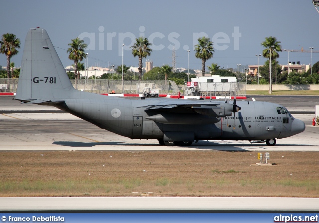 G-781, Lockheed C-130H Hercules, Royal Netherlands Air Force